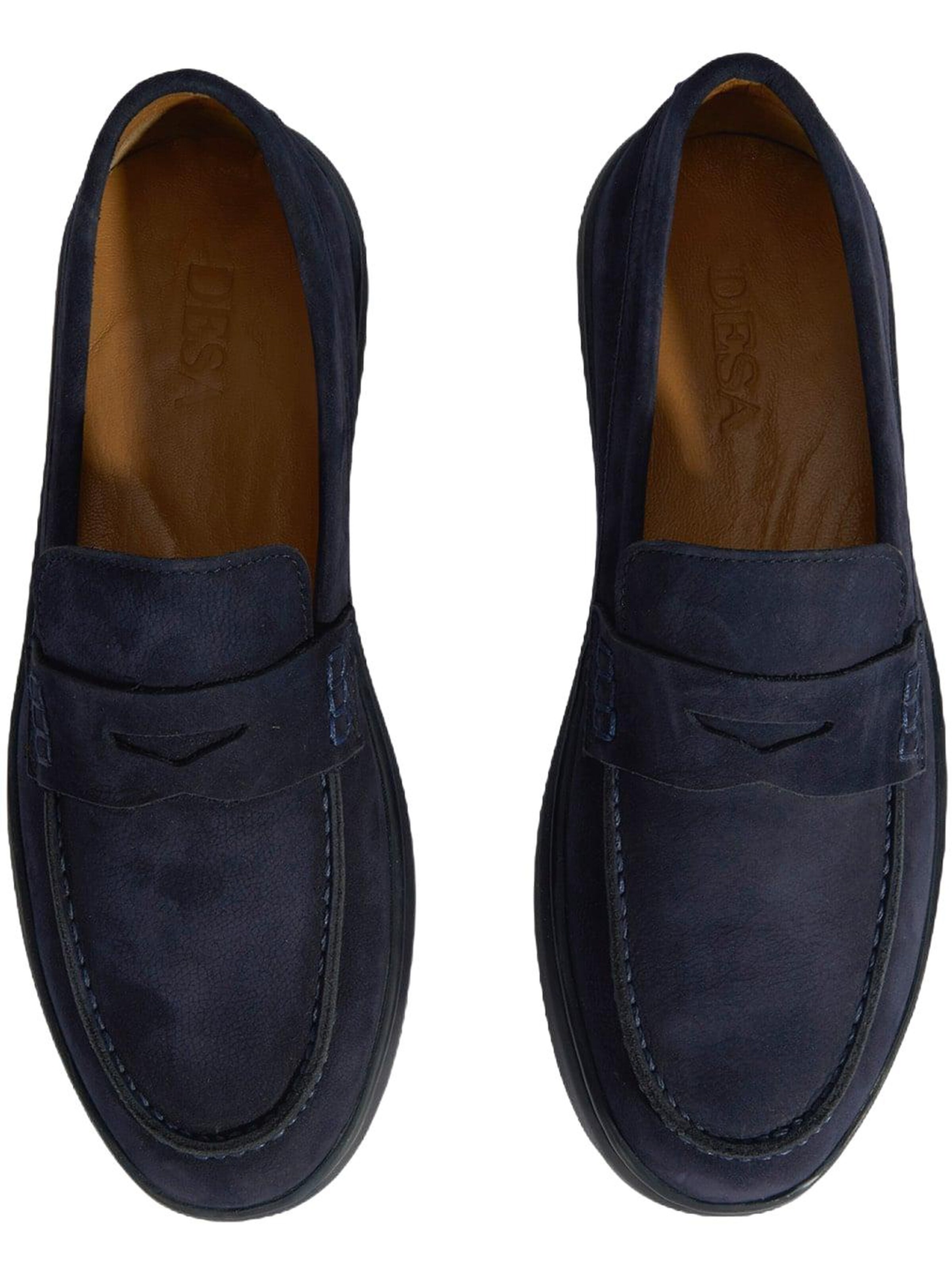 Desa Moccasins 'Slip-Ons' in Blue