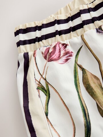 Next Wide leg Trousers in White