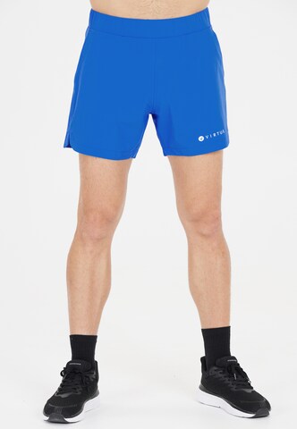 Virtus Regular Sportbroek 'Edwin' in Blauw: voorkant