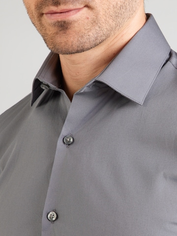 Calvin Klein Slim Fit Hemd 'ESSENTIALS' in Grau