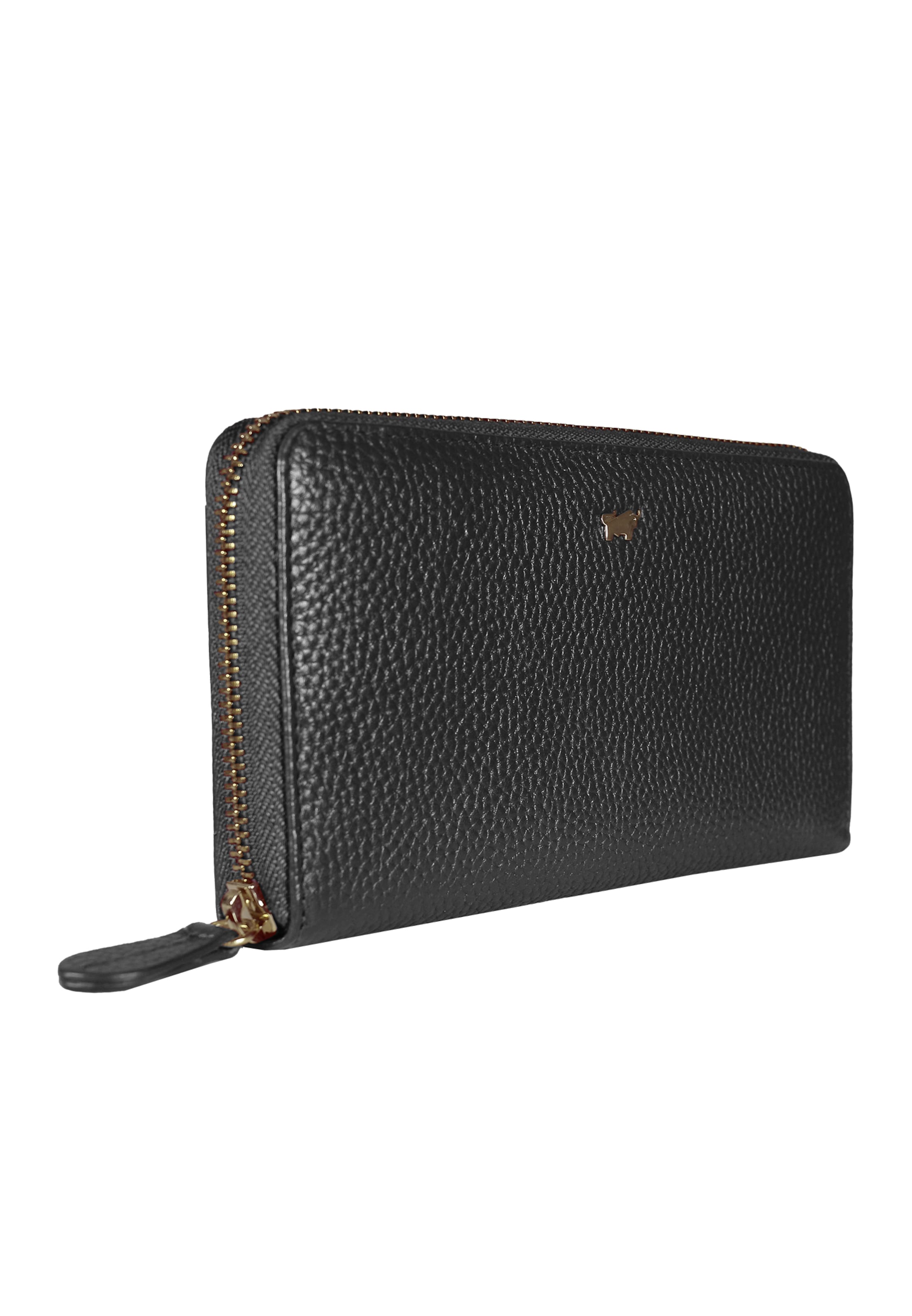 Braun Büffel Wallet 'Asti' in Black