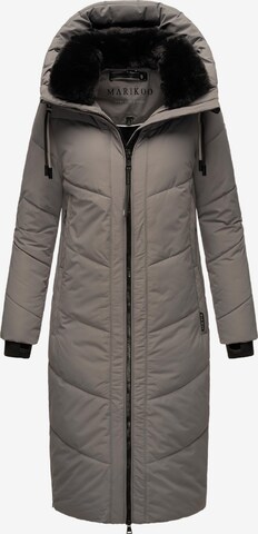 MARIKOO Winter Coat 'Nadaree XVI' in Grey