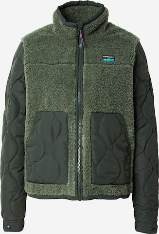 Veste mi-saison Superdry en vert : devant