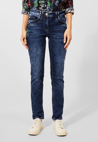 CECIL Slimfit Jeans in Blau: predná strana