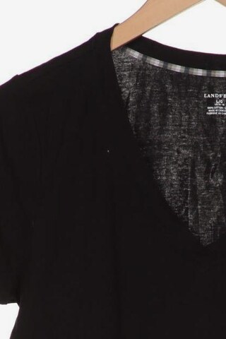 Lands‘ End Top & Shirt in L in Black