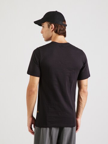 G-STAR Tričko 'Old skool' - Čierna: zadná strana