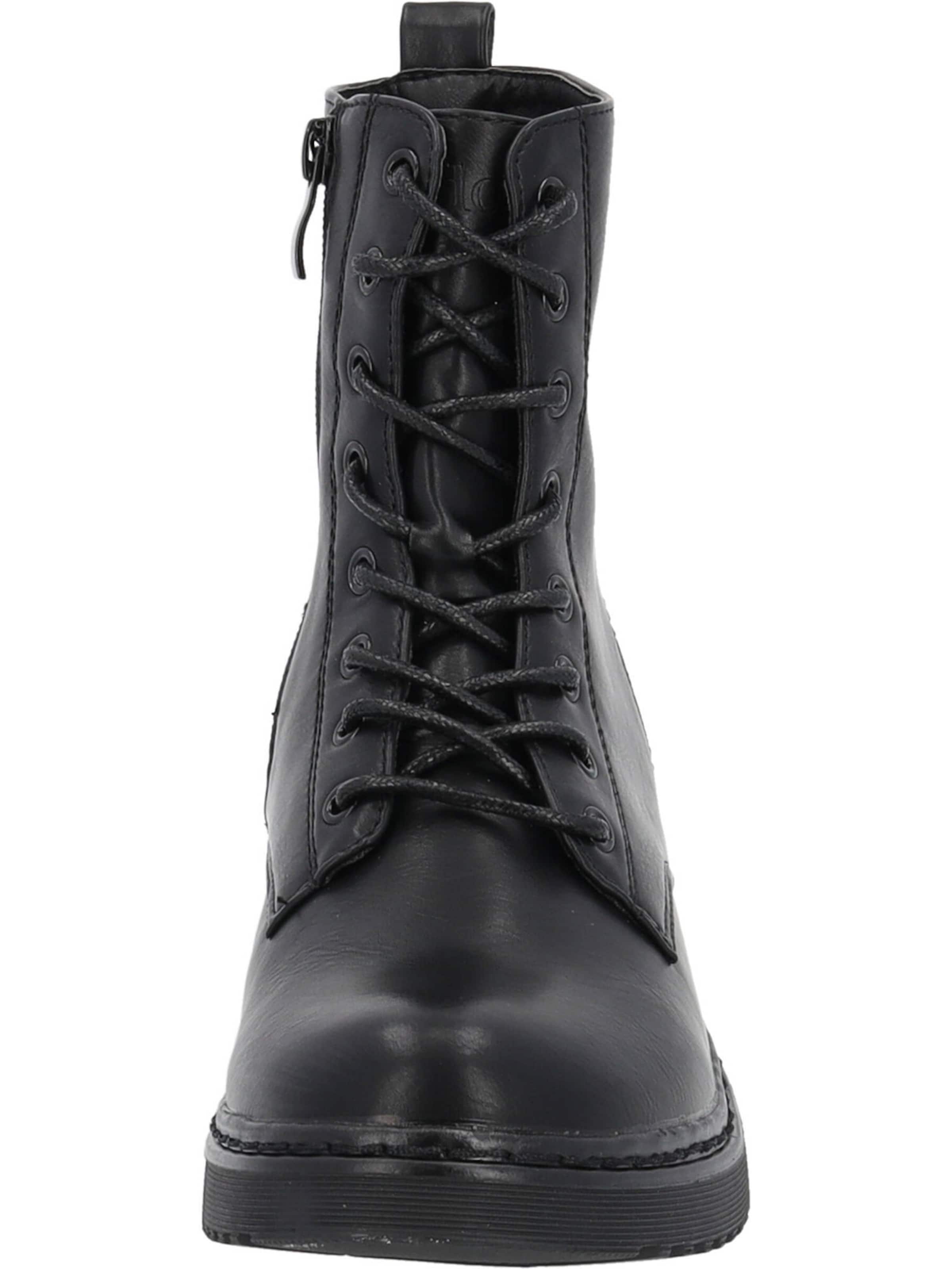 Bottines à lacets 'Djerba' Palado en noir