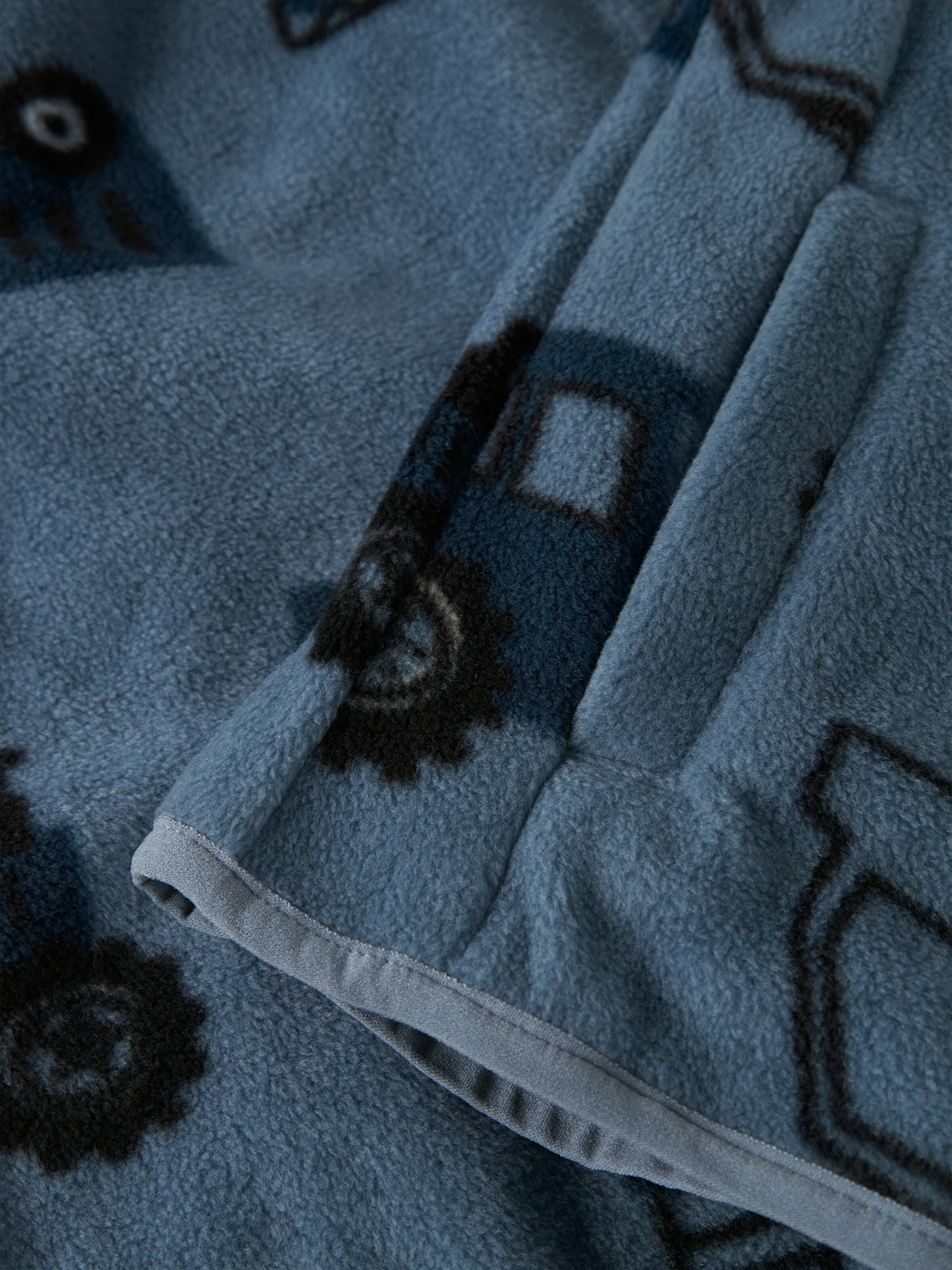 NAME IT Fleece jacket 'NMMMeekko' in Blue