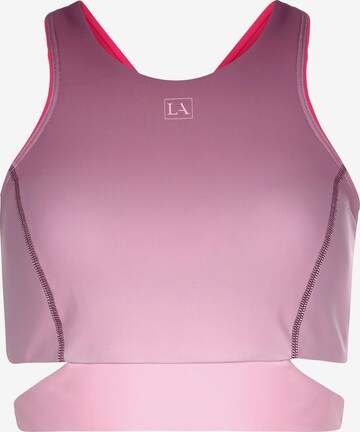 LASCANA ACTIVE Sporttop in Lila: predná strana