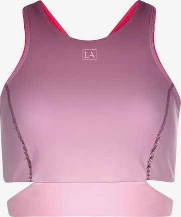 LASCANA ACTIVE Sporttop in Lila: voorkant