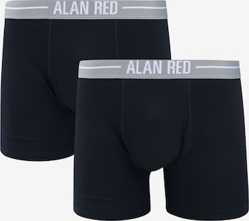Boxers alan red en bleu : devant