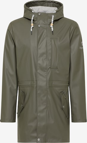 Schmuddelwedda Weatherproof jacket in Green: front