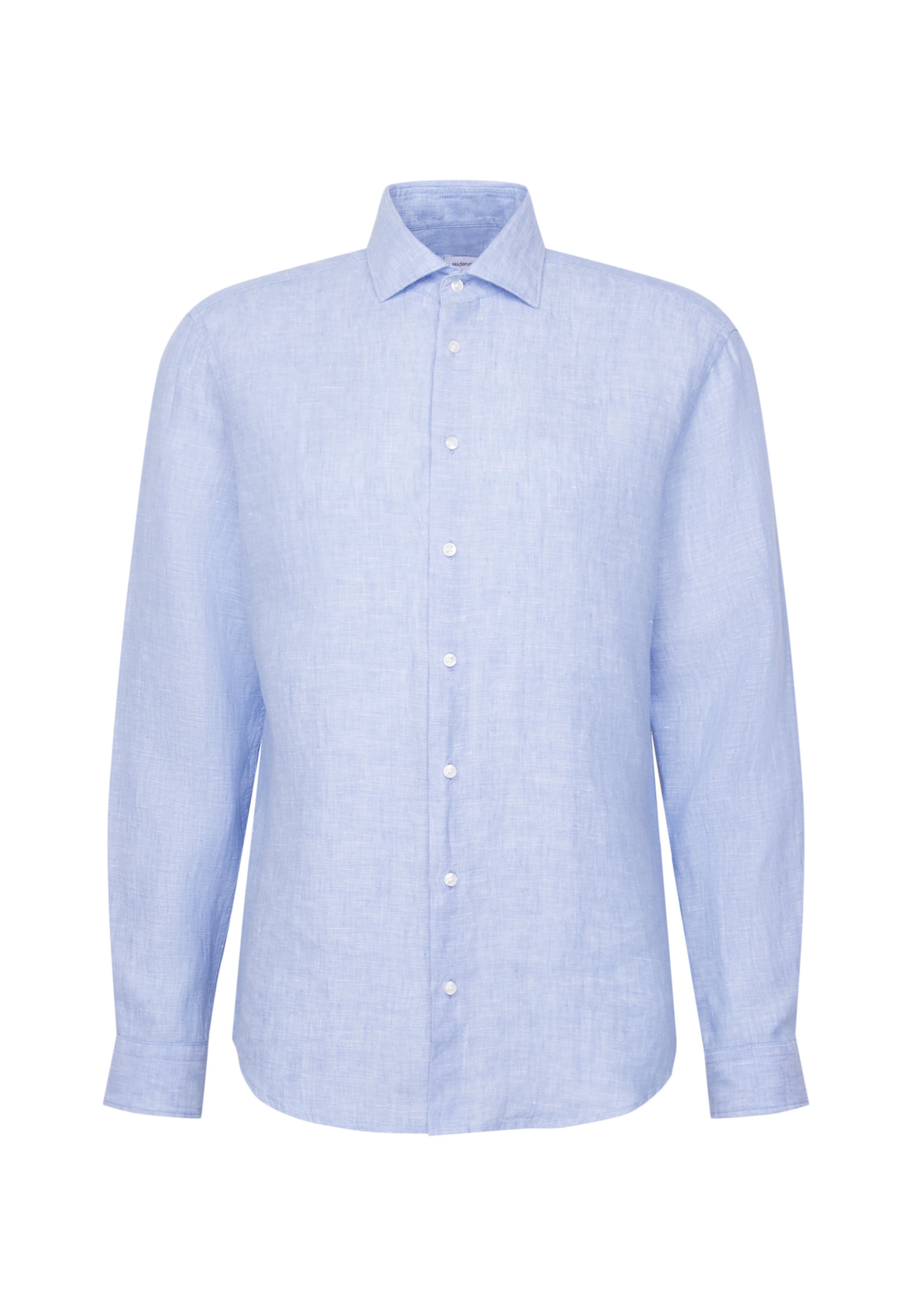 Fit confort Chemise 'Schwarze Rose' SEIDENSTICKER en bleu : devant