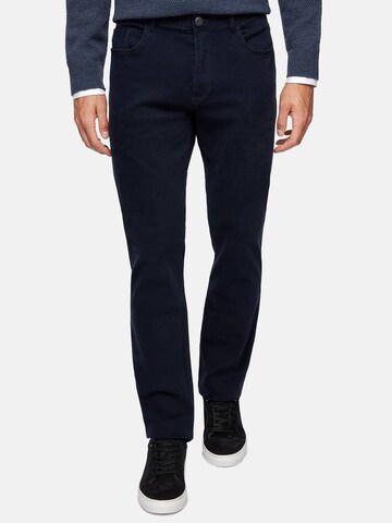 Boggi Milano Slimfit Jeans in Blauw: voorkant