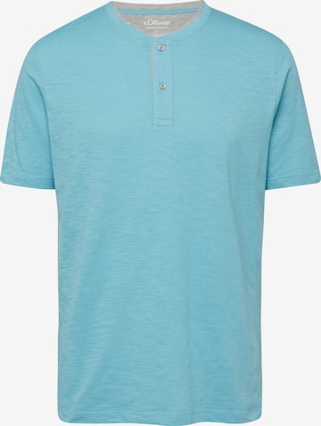 T-Shirt s.Oliver en bleu : devant