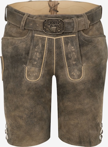 SPIETH & WENSKY Traditional pants 'Rampoldi' in Brown: front