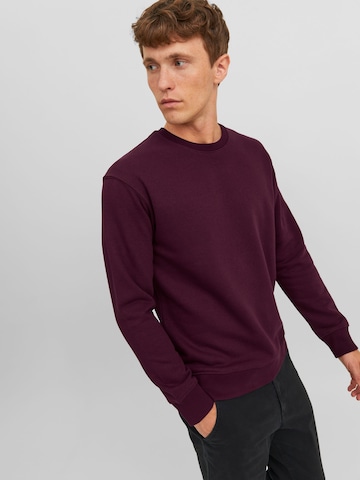 Sweat-shirt 'Star' JACK & JONES en rouge