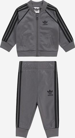 ADIDAS ORIGINALS Regular Sweat suit in Grey: front