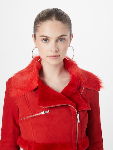 Karen Millen Between-season jacket in Red