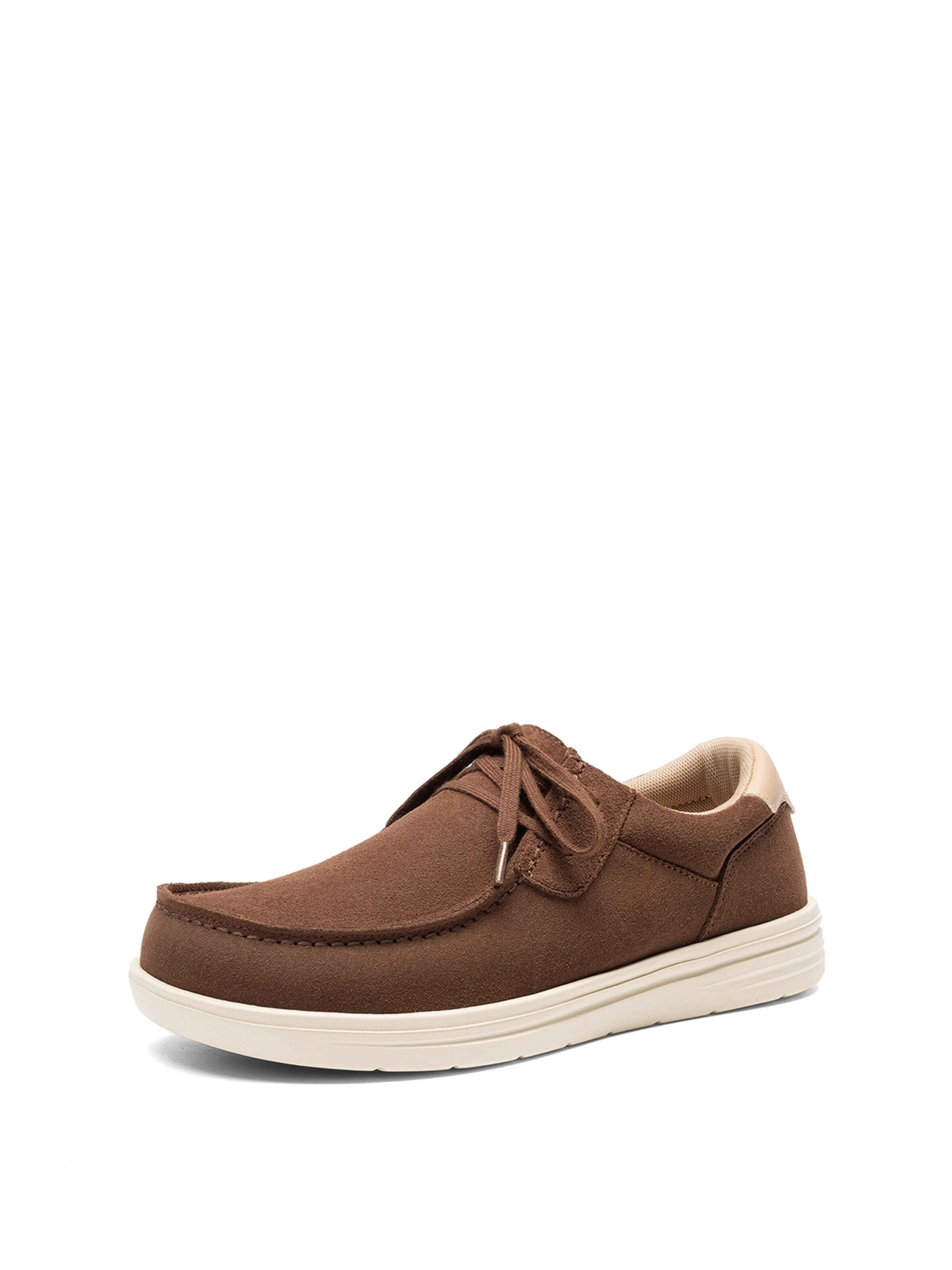 Slipper di Bruno Marc in marrone: frontale