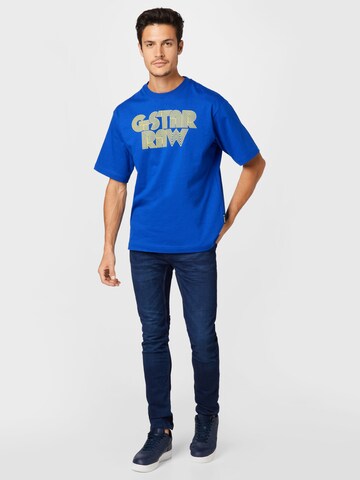 G-Star RAW Тениска в синьо