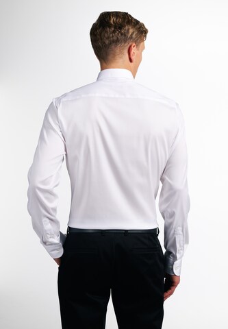 ETERNA Slim fit Button Up Shirt in White