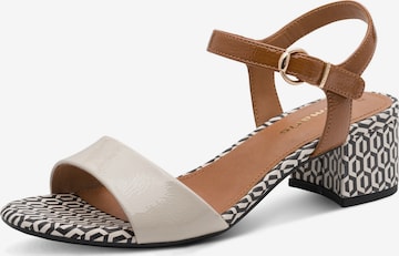 Tamaris Remienkové sandále - Béžová: predná strana
