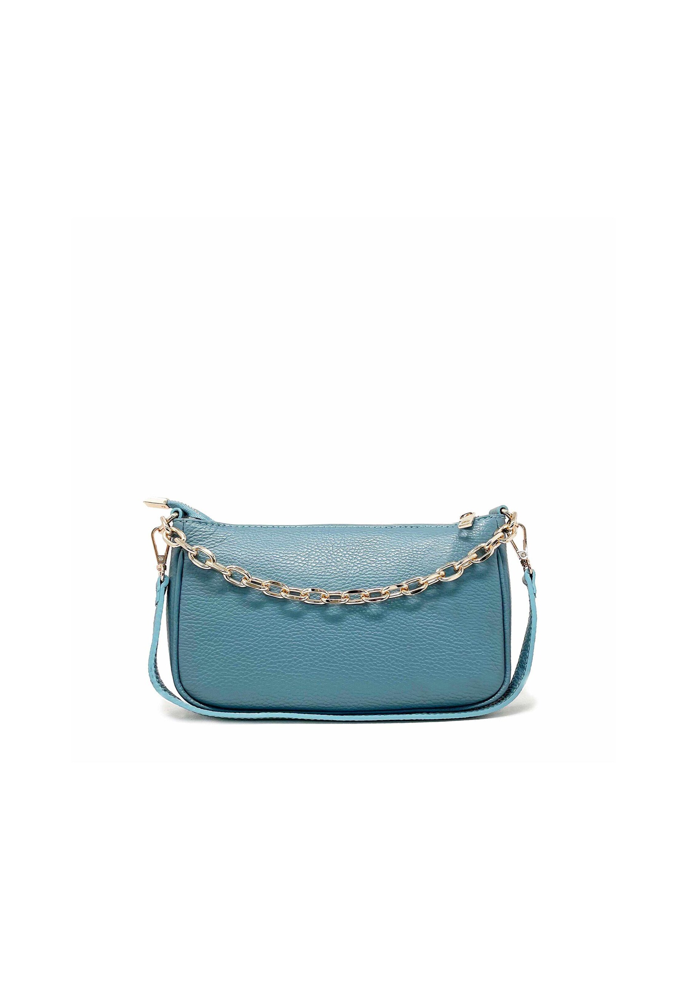 CHICCA BORSE Schoudertas in Blauw: voorkant