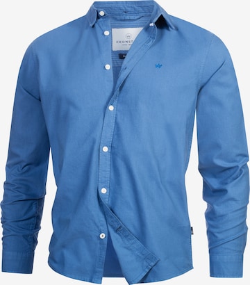 Kronstadt Overhemd in Blauw: voorkant
