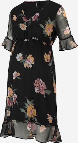 juoda Vero Moda Maternity Suknelė 'VMMSmilla': priekis