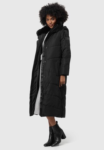 Manteau d’hiver 'Hingucker XIV' NAVAHOO en noir