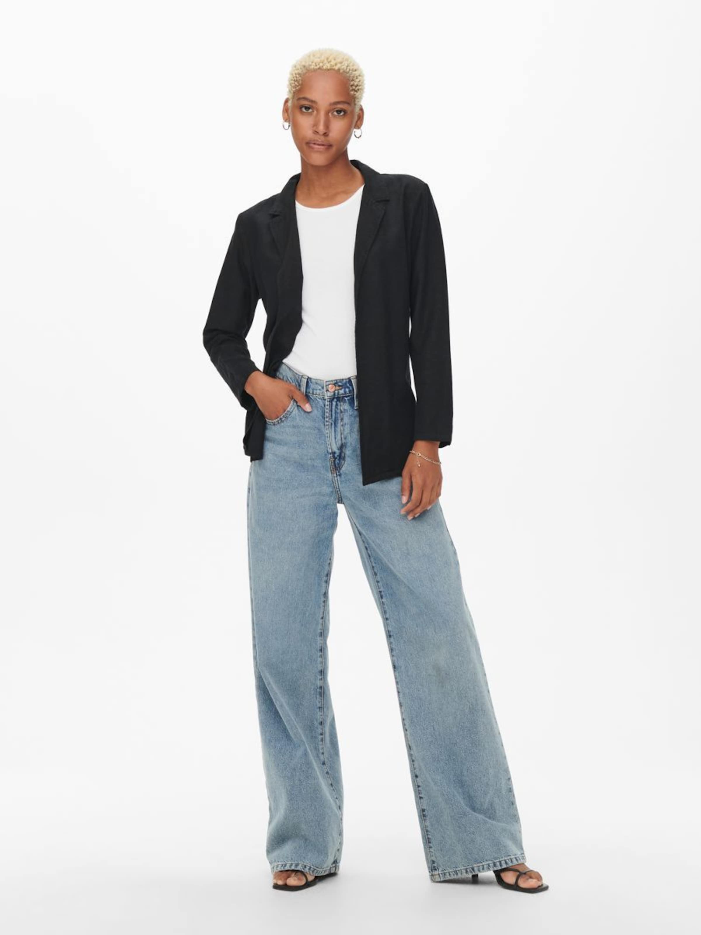 Frauen Blazer ONLY Blazer in Schwarz - QM26830 Frauen Blazer ONLY Blazer in Schwarz - QM26830