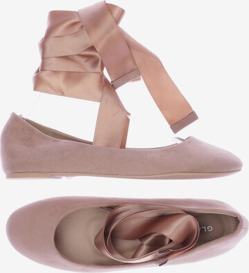 GLAMOROUS Flats & Loafers in 39 in Pink: front