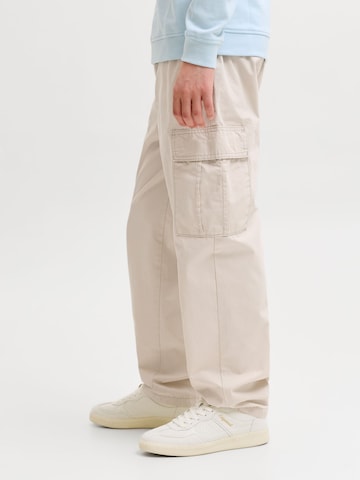 Jack & Jones Junior Regular Pants 'JPStevan Crisp' in Grey