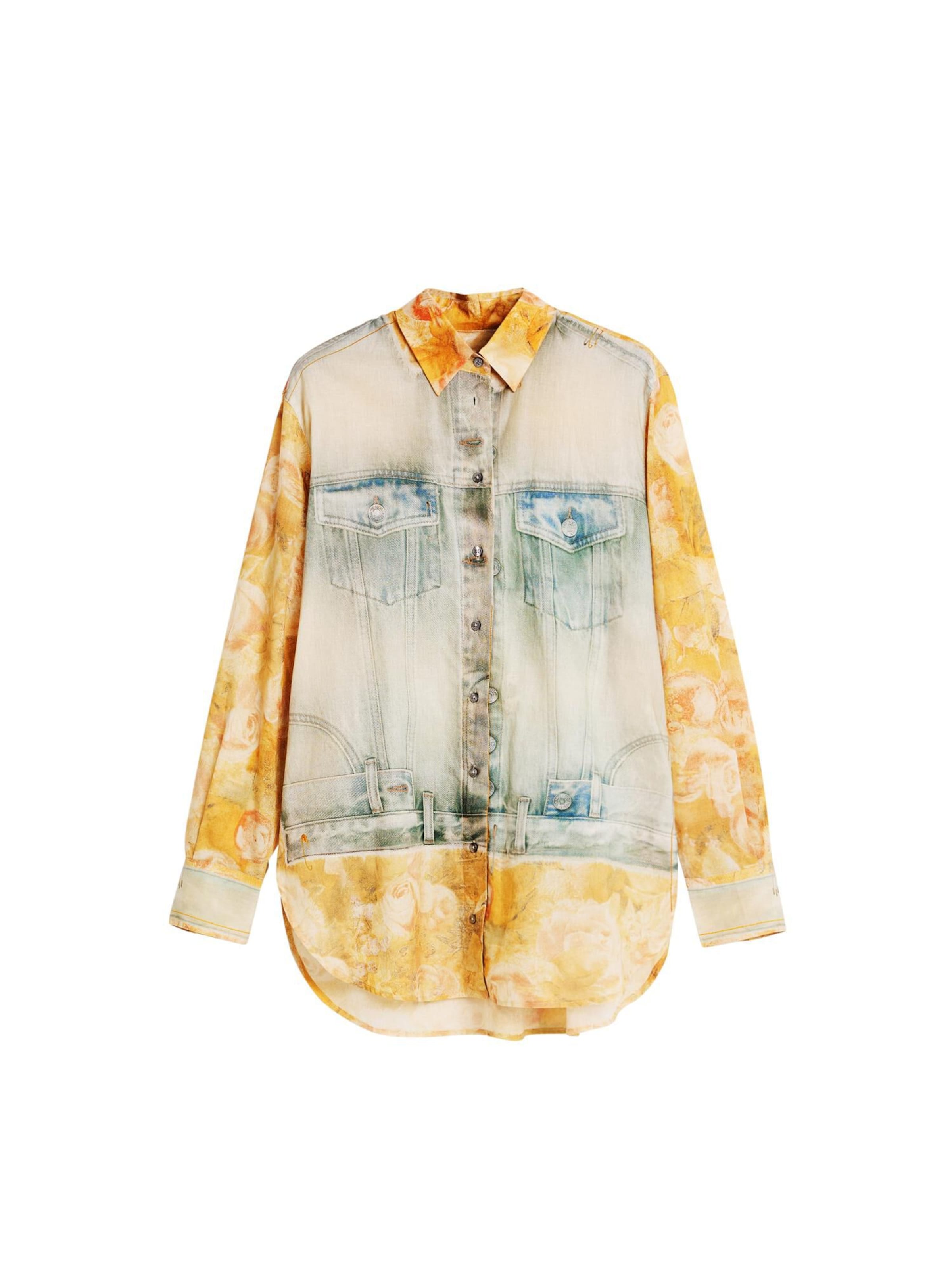 Desigual Блуза в жълто: отпред