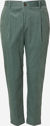 SCOTCH & SODA Bandplooibroek 'Blake' in Groen: voorkant