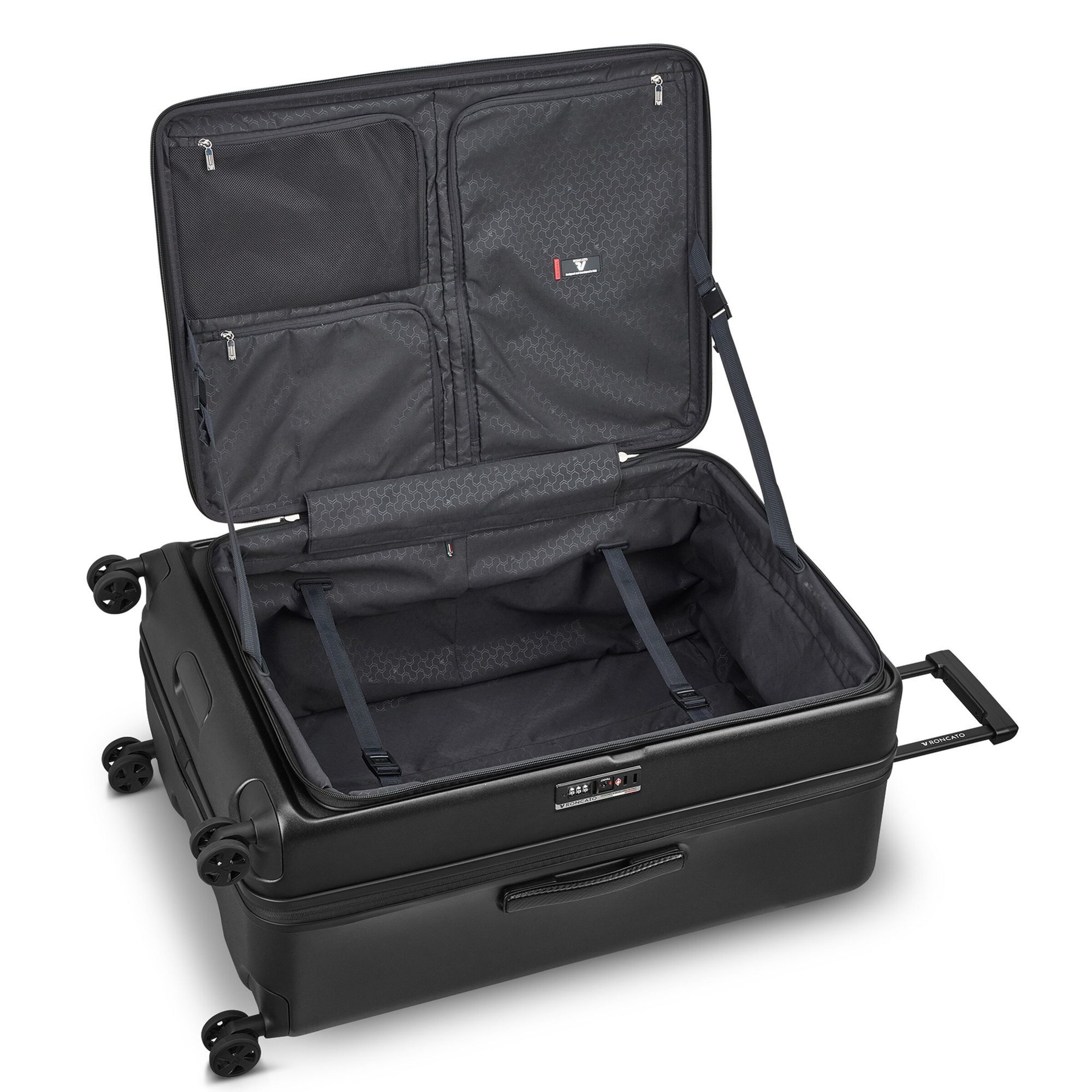 Roncato Trolley 'Florence' in Schwarz