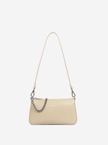 LANCASTER Paris Crossbody Bag 'Lancaster Sac trotteur Zippée Suave Even Beige' in Beige: front
