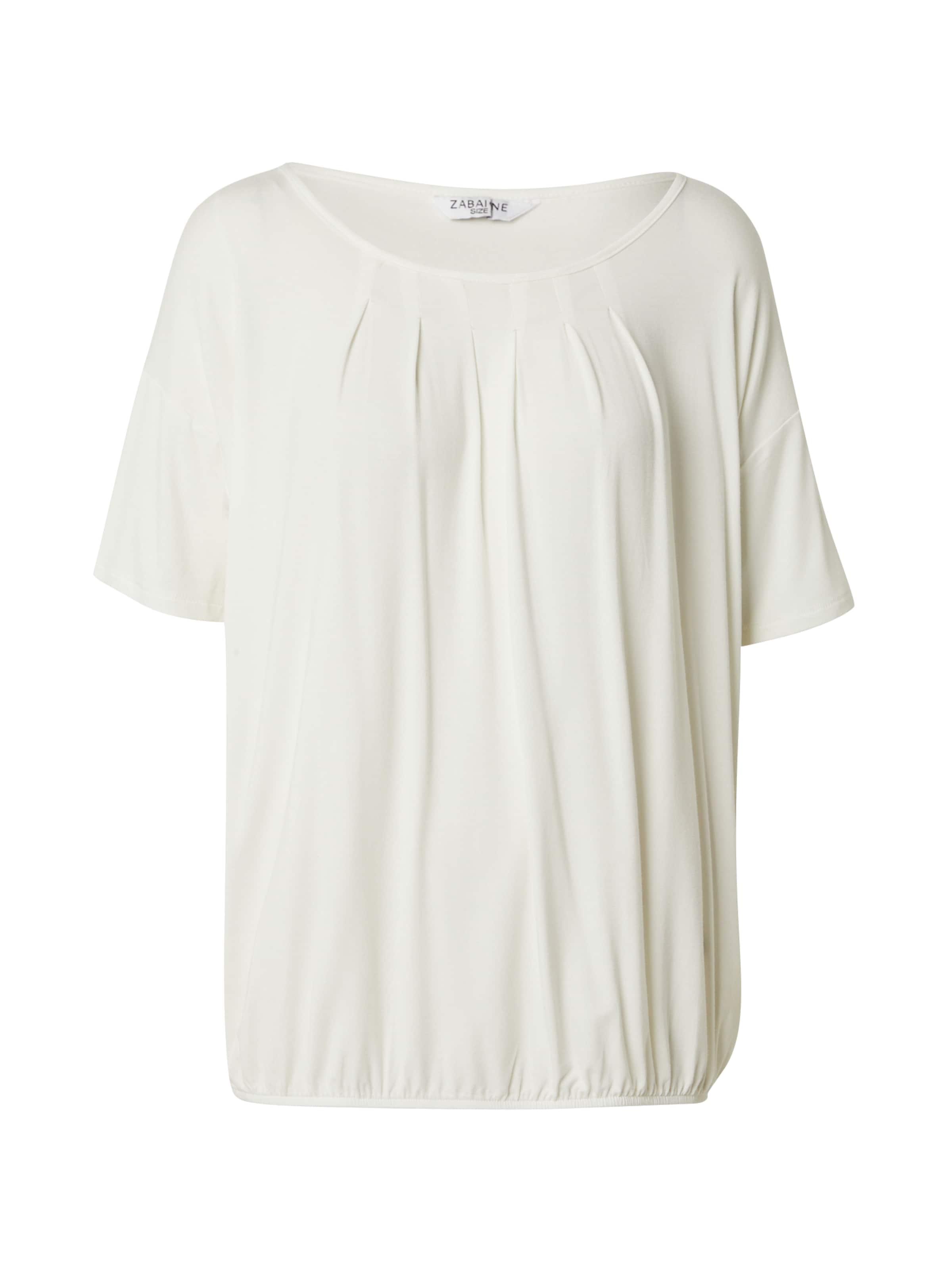 ZABAIONE - Camiseta 'Ma44na' en blanco: frente