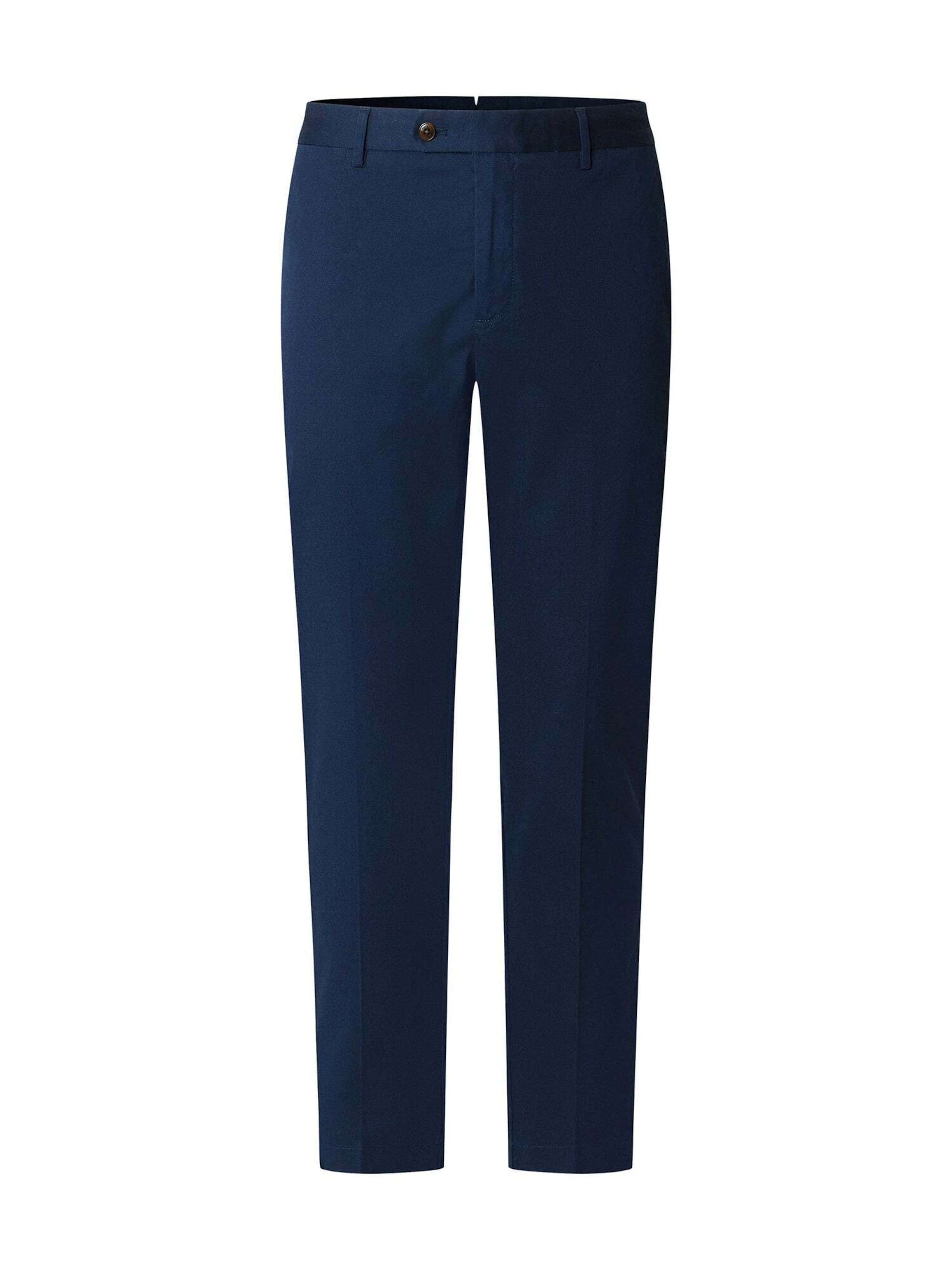 Slimfit Pantaloni chino di Hackett London in blu: frontale