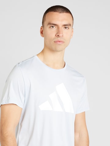 Tricou funcțional 'RUN IT' de la ADIDAS PERFORMANCE pe albastru