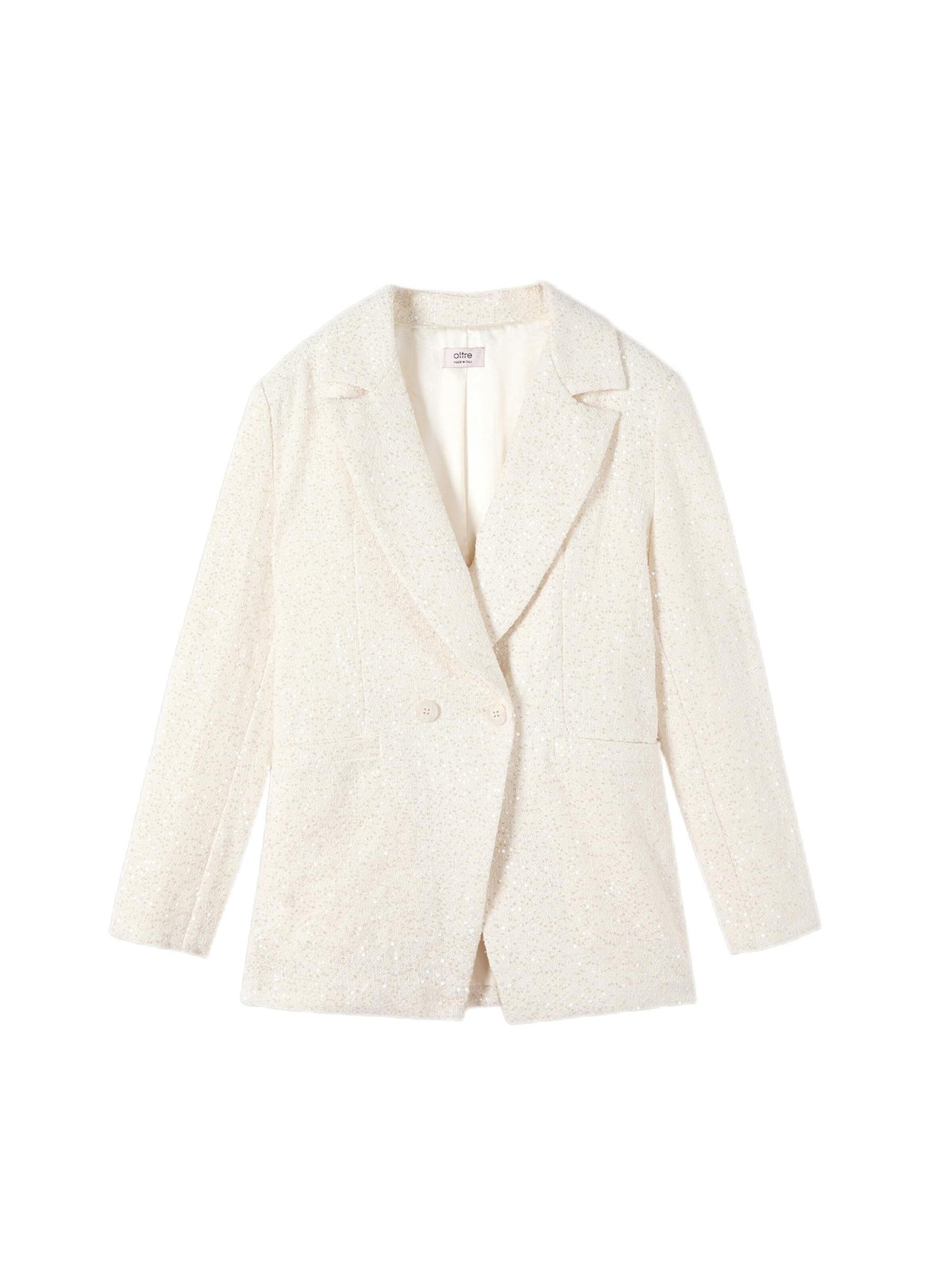 oltre Blazer in White: front