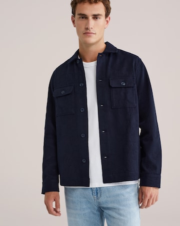 WE Fashion Regular Fit Skjorte i blå: forside