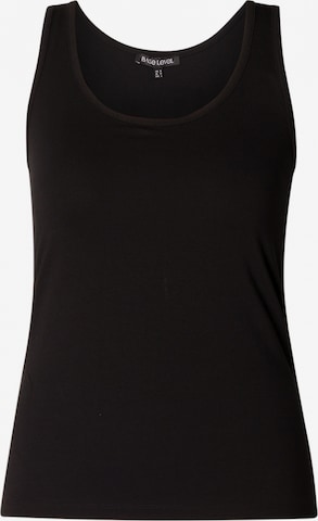 BASE LEVEL Top in Schwarz: Vorderseite