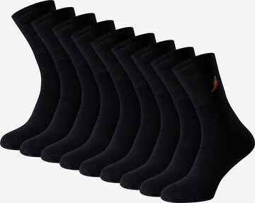 Chili Lifestyle Socken ' Sport ' in Schwarz: predná strana