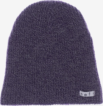 Neff Hat & Cap in One size in Purple: front