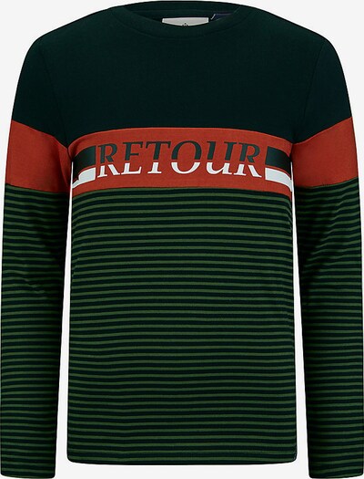 Retour Jeans Shirt 'ALONZO' in Green / Red / Black / White, Item view