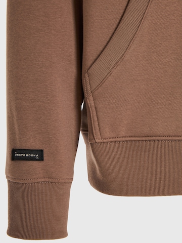 Sweat-shirt Funky Buddha en marron