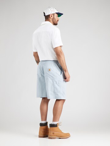 Carhartt WIP Loosefit Kalhoty 'Toland' – modrá
