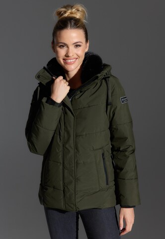 NAVAHOO Winter jacket 'Sag ja XIV' in Green